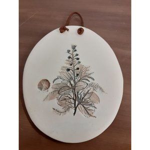 Wildflowers by Cricket Ceramic Wall Hanging Rare
